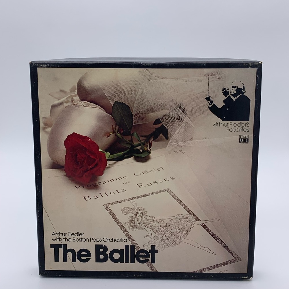 Arthur Fiedler THE BALLET  Time Life Cassette 1977 Box-Set Oart 1 &2
